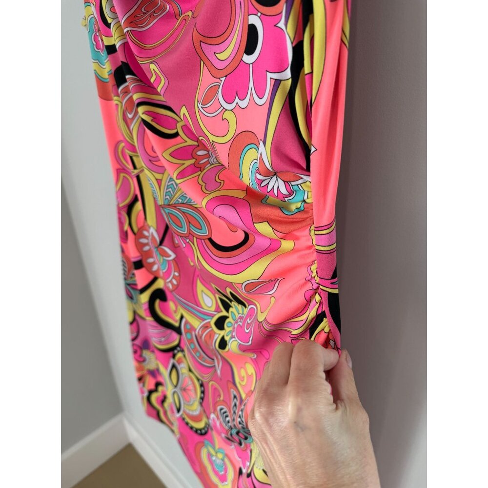 Peter Nygard Side Ruched Dress, size 16 - Picture 9 of 11